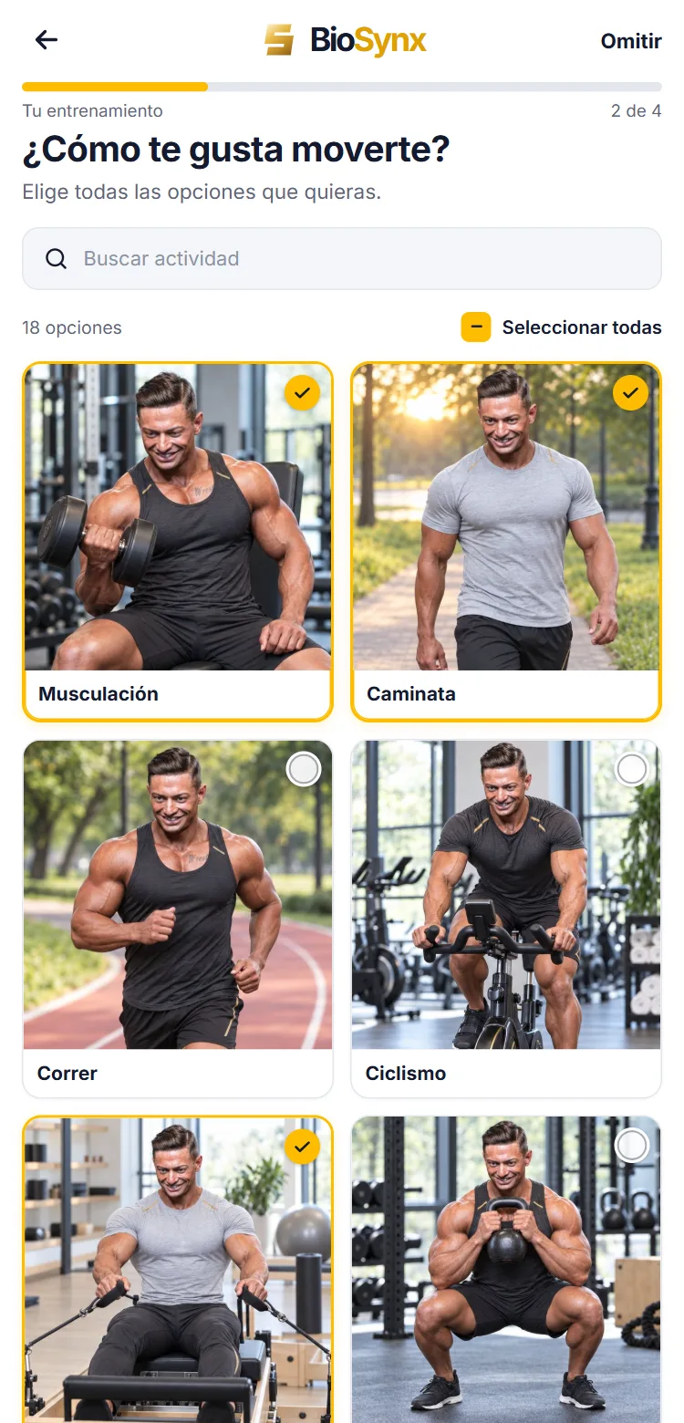Tu entrenamiento