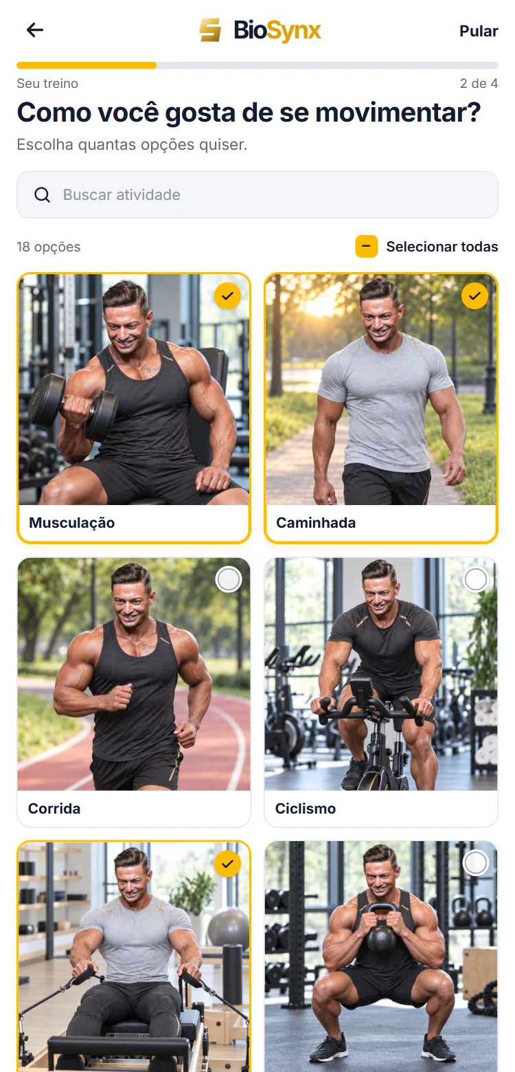 Seu treino