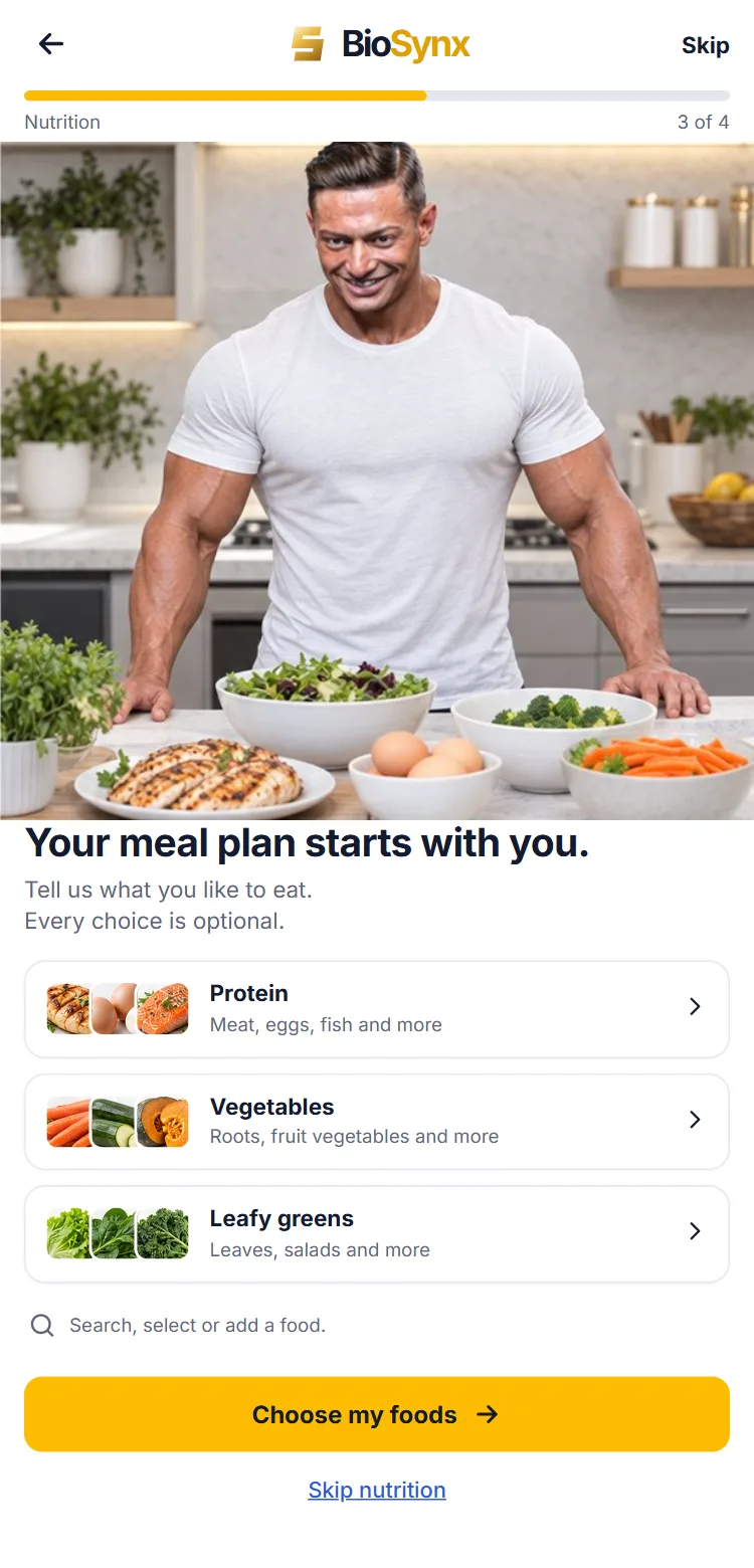 Your meal plan