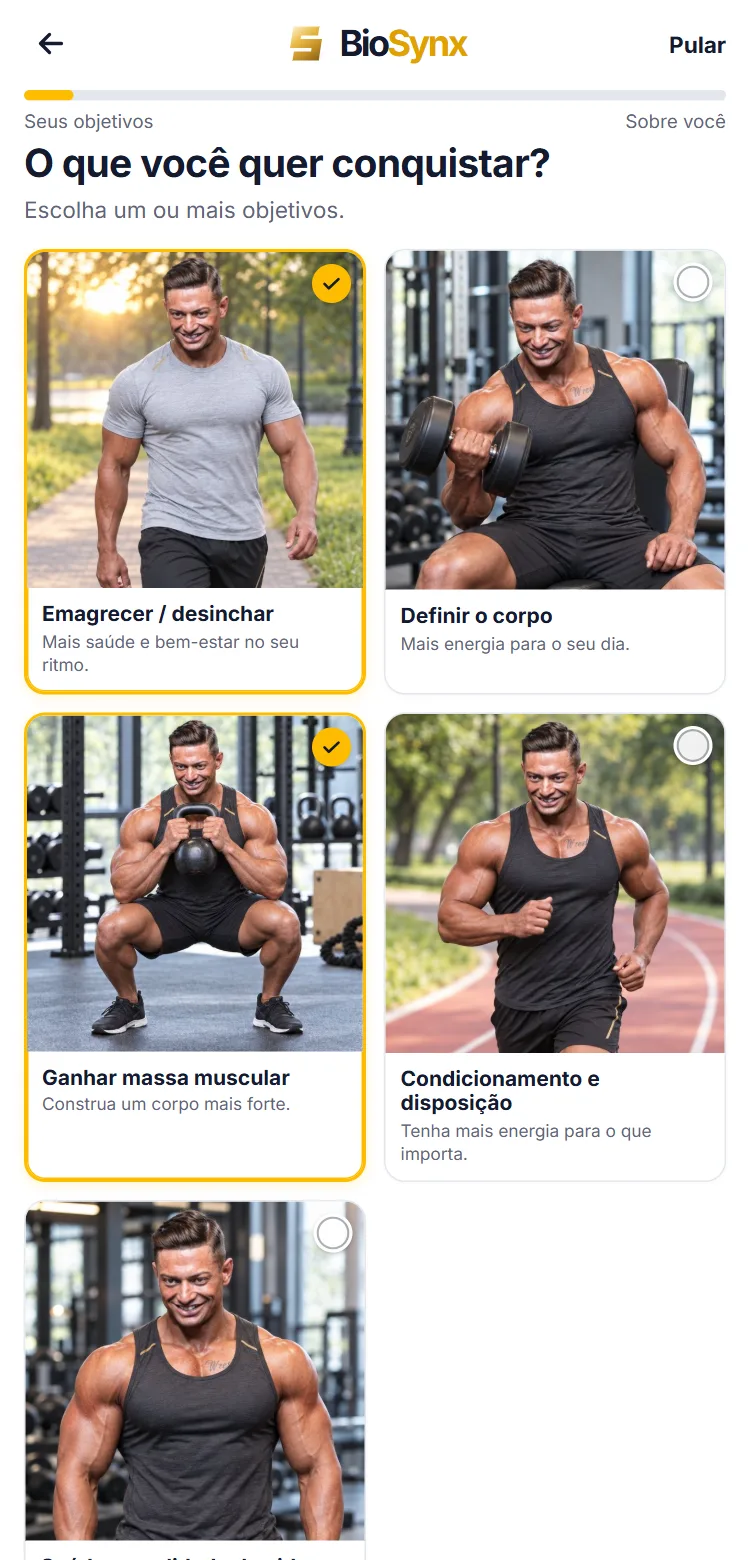 Seus objetivos